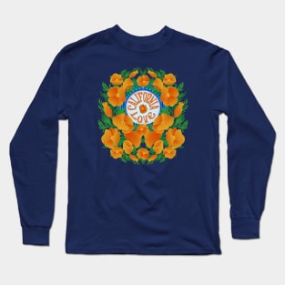 California Love Poppy Superbloom Long Sleeve T-Shirt